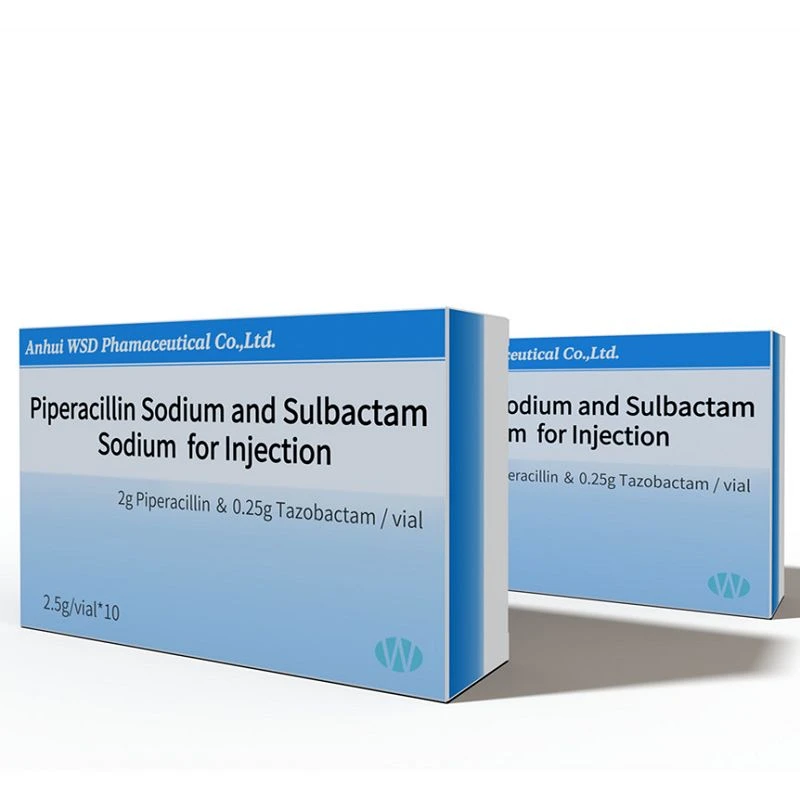 Piperacilline natrium en sulbactam natrium voor injectie